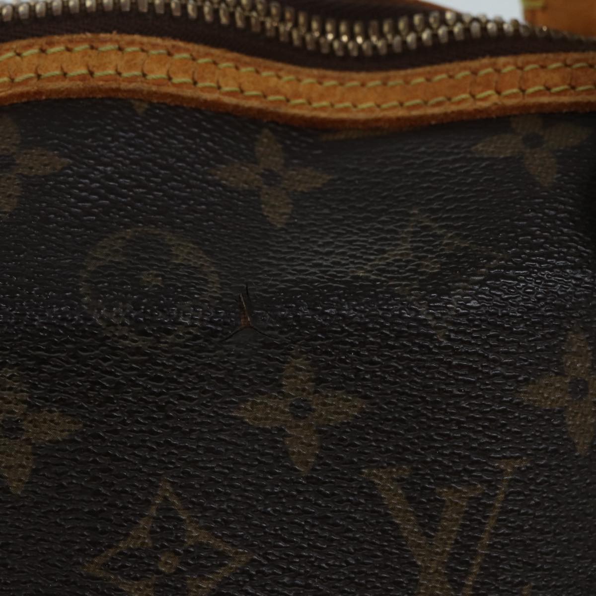 LOUIS VUITTON Monogram Lockit Horizontal Hand Bag M40104 LV Auth bs17707