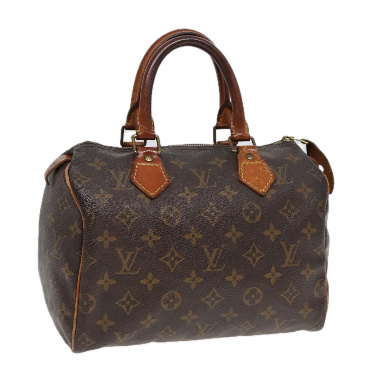 LOUIS VUITTON Monogram Speedy 25 Hand Bag M41528 LV Auth bs17743