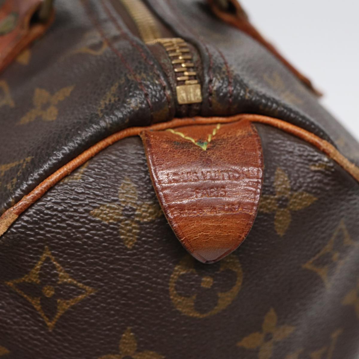 LOUIS VUITTON Monogram Speedy 25 Hand Bag M41528 LV Auth bs17743