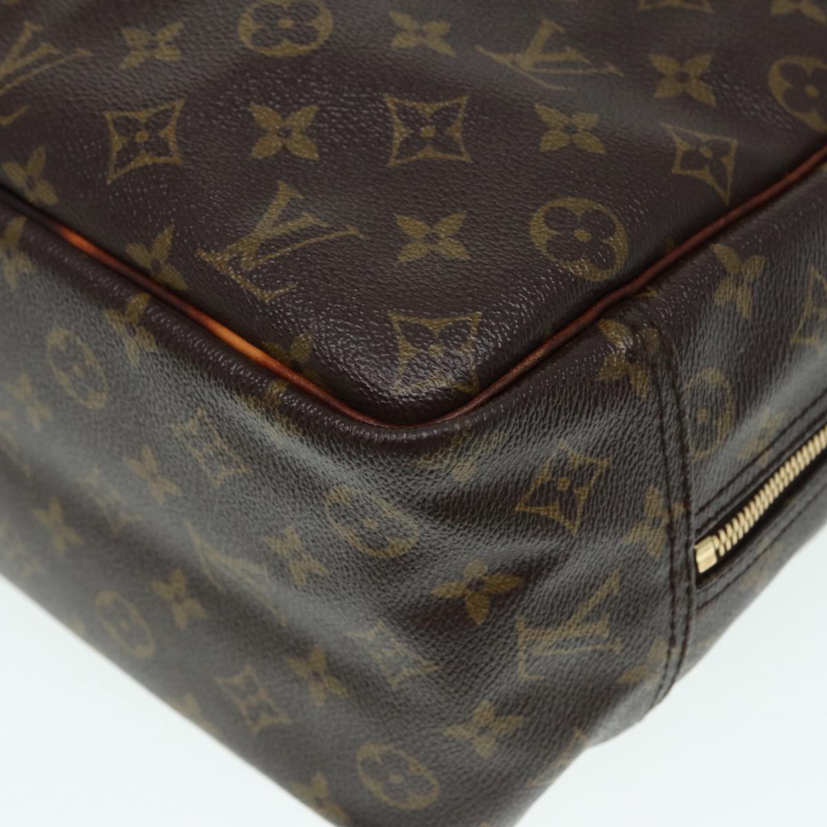 LOUIS VUITTON Monogram Deauville Hand Bag M47270 LV Auth bs17745