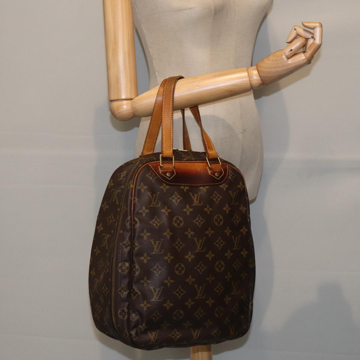 LOUIS VUITTON Monogram Excursion Hand Bag M41450 LV Auth bs17804