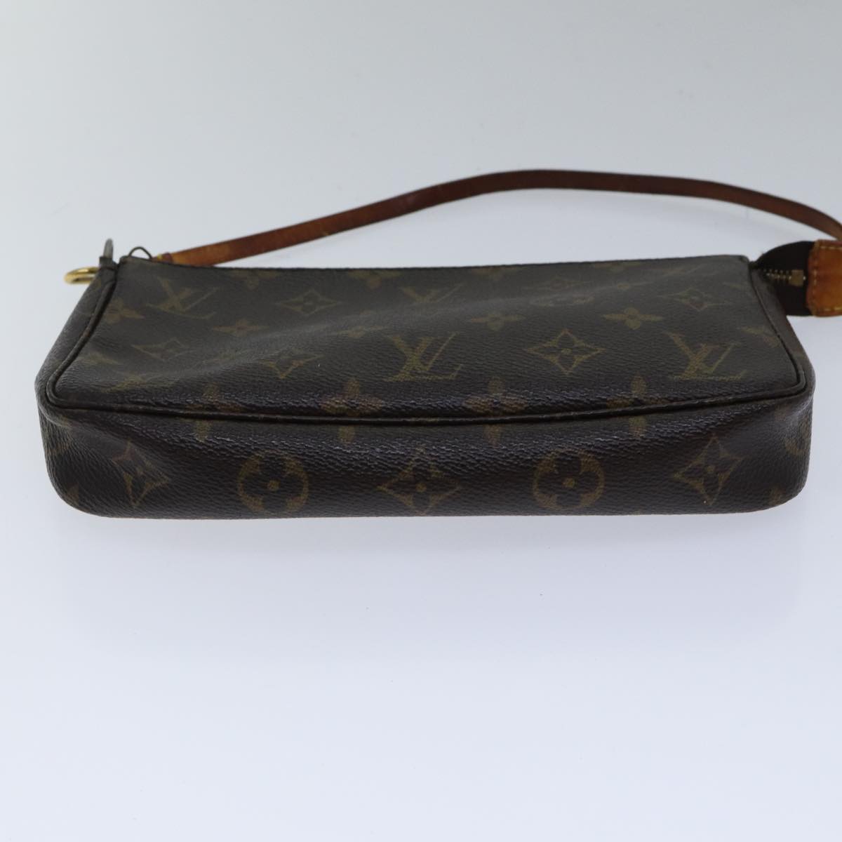 LOUIS VUITTON Monogram Pochette Accessoires Pouch M51980 LV Auth bs17808