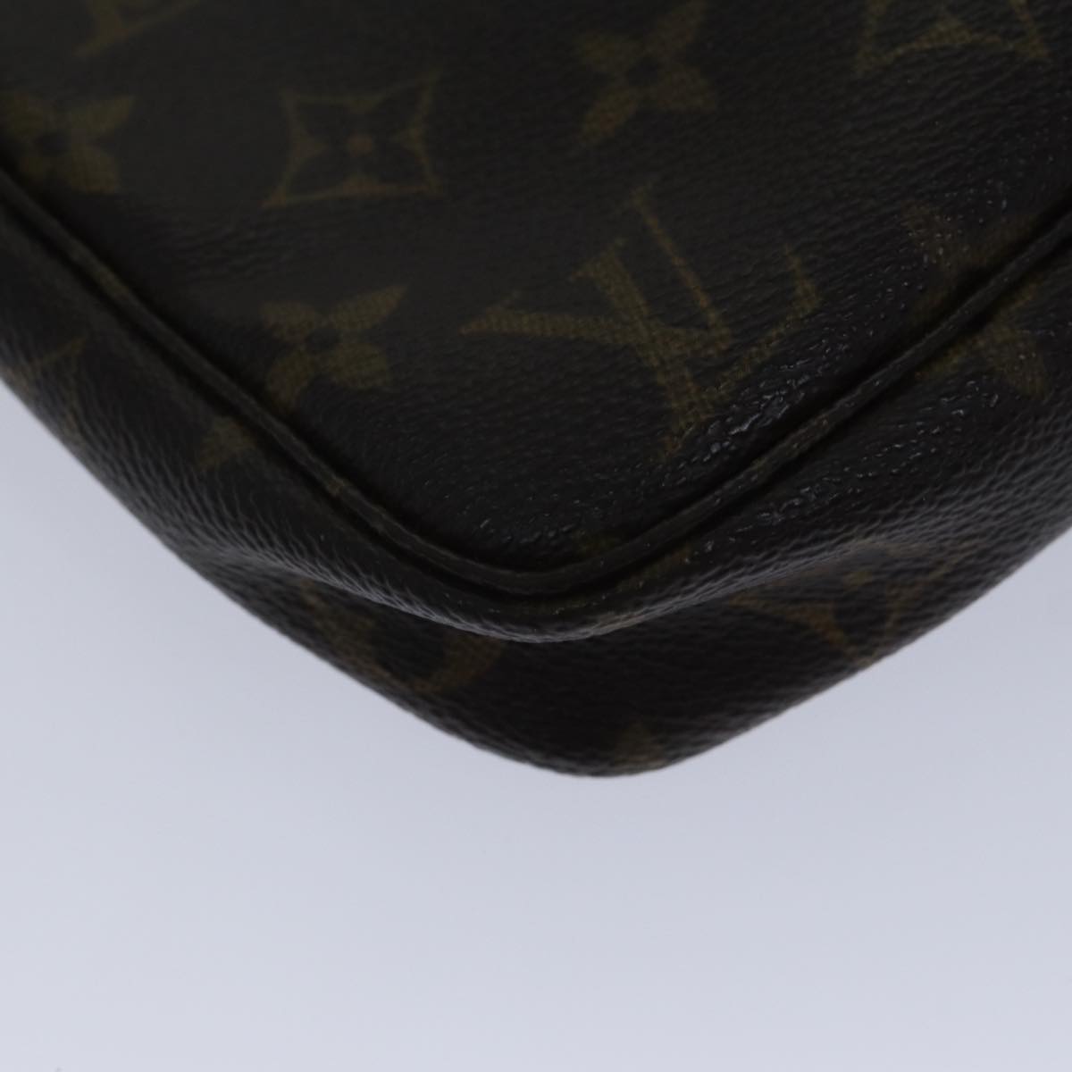 LOUIS VUITTON Monogram Pochette Accessoires Pouch M51980 LV Auth bs17808