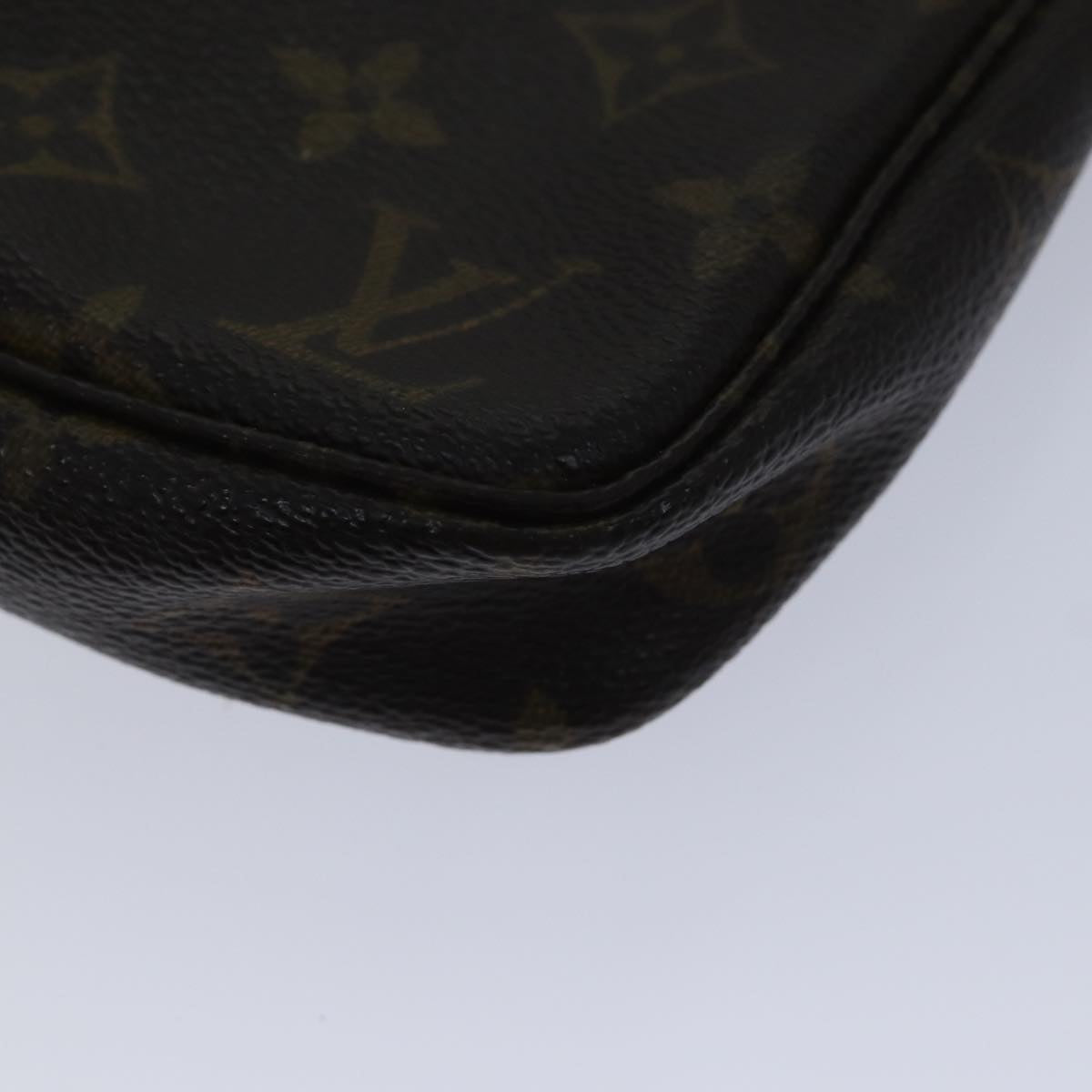 LOUIS VUITTON Monogram Pochette Accessoires Pouch M51980 LV Auth bs17808