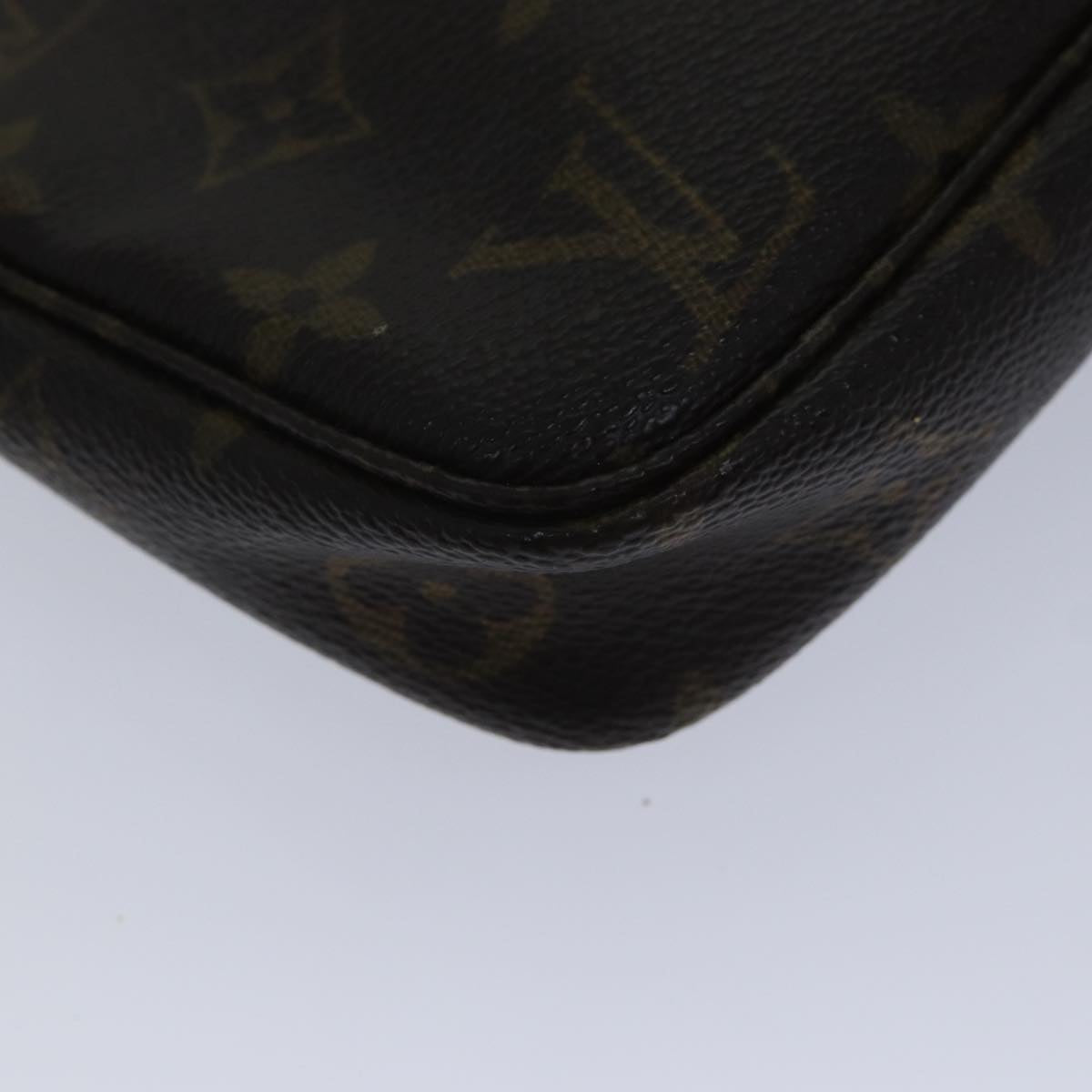 LOUIS VUITTON Monogram Pochette Accessoires Pouch M51980 LV Auth bs17808