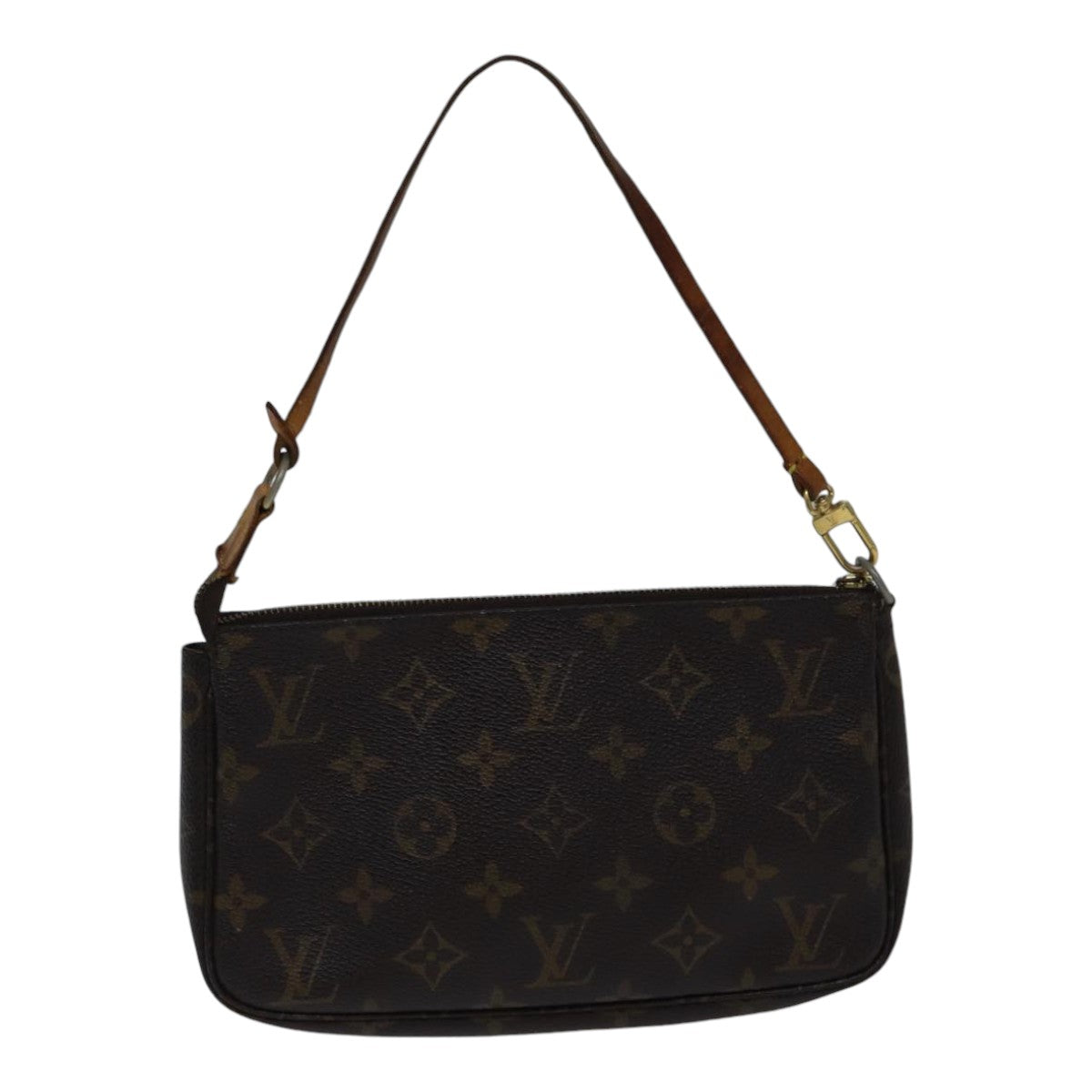 LOUIS VUITTON Monogram Pochette Accessoires Pouch M51980 LV Auth bs17808