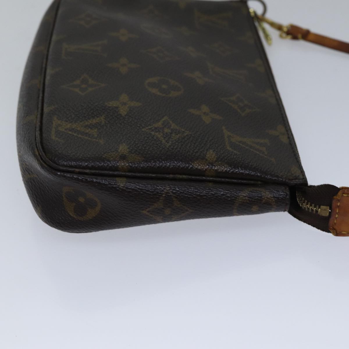 LOUIS VUITTON Monogram Pochette Accessoires Pouch M51980 LV Auth bs17808