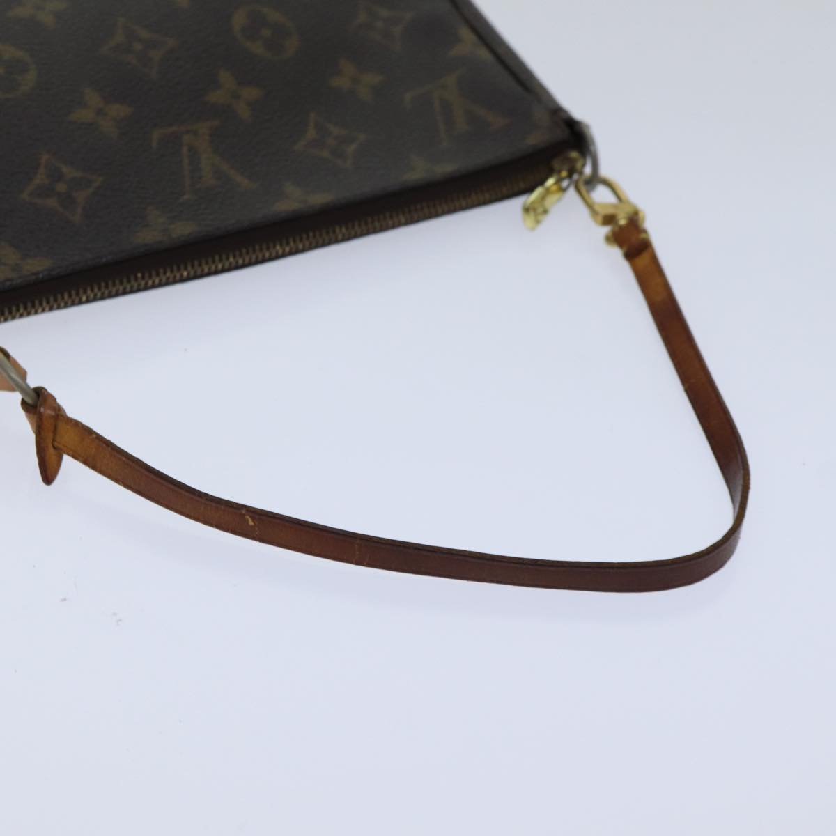 LOUIS VUITTON Monogram Pochette Accessoires Pouch M51980 LV Auth bs17808