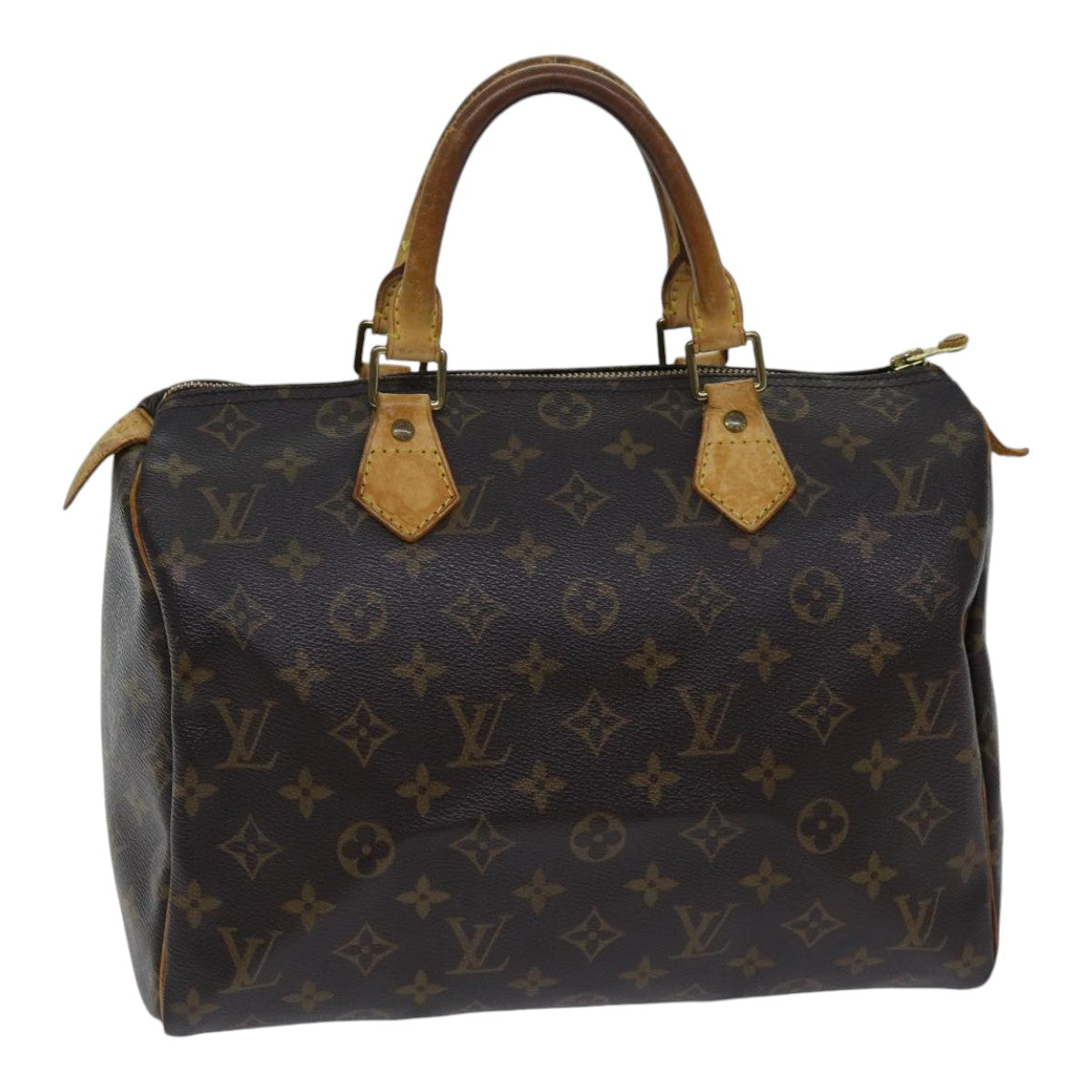 LOUIS VUITTON Monogram Speedy 30 Hand Bag M41526 LV Auth bs17809