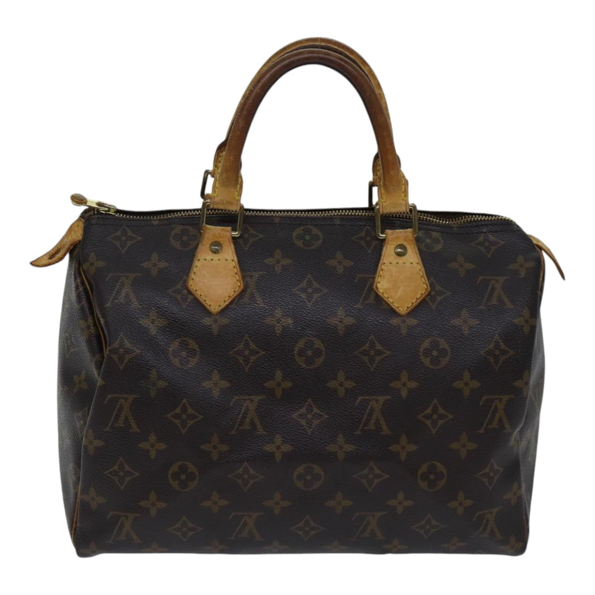 LOUIS VUITTON Monogram Speedy 30 Hand Bag M41526 LV Auth bs17809