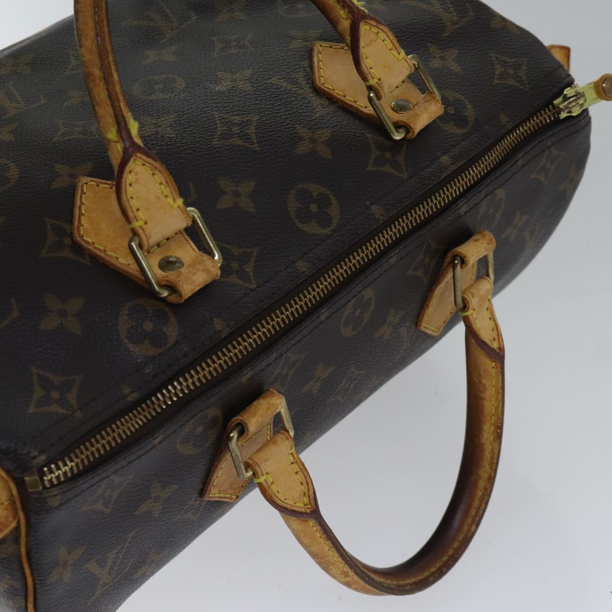 LOUIS VUITTON Monogram Speedy 30 Hand Bag M41526 LV Auth bs17809