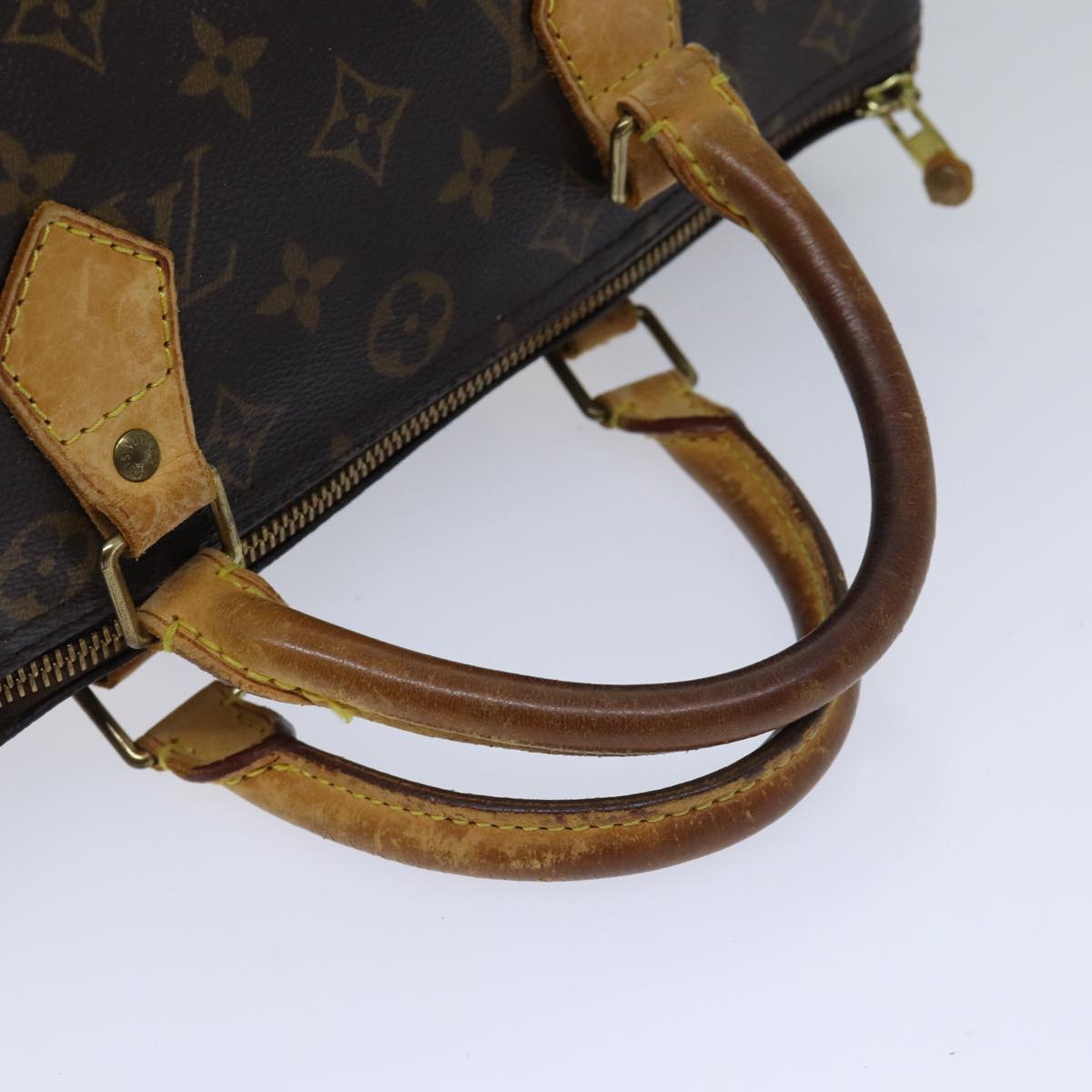 LOUIS VUITTON Monogram Speedy 30 Hand Bag M41526 LV Auth bs17809