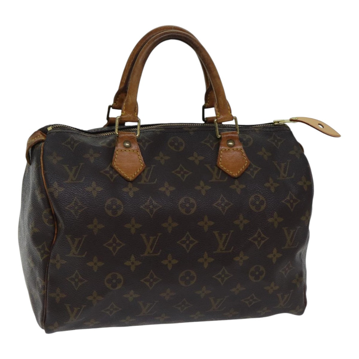 LOUIS VUITTON Monogram Speedy 30 Hand Bag M41526 LV Auth bs17811