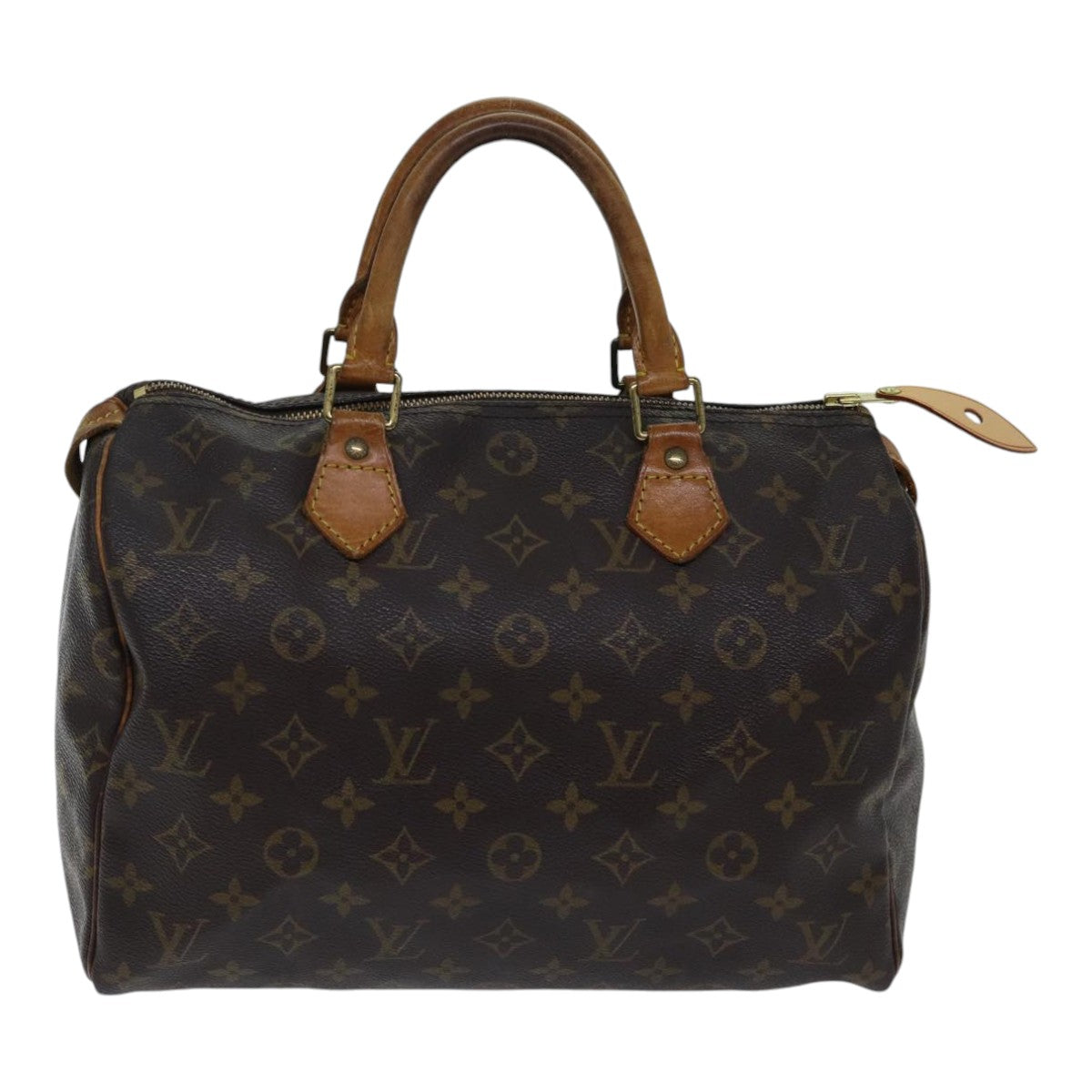 LOUIS VUITTON Monogram Speedy 30 Hand Bag M41526 LV Auth bs17811