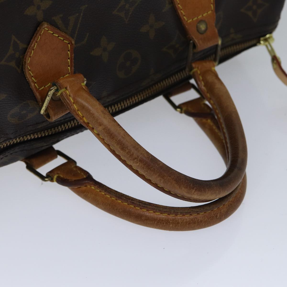 LOUIS VUITTON Monogram Speedy 30 Hand Bag M41526 LV Auth bs17811