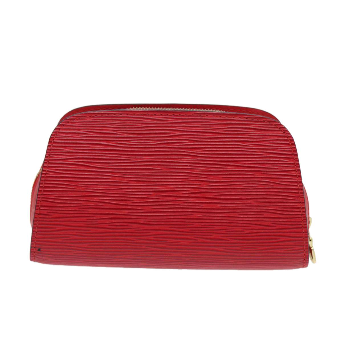 LOUIS VUITTON Epi Dauphine PM Pouch Castilian Red M48447 LV Auth bs17812