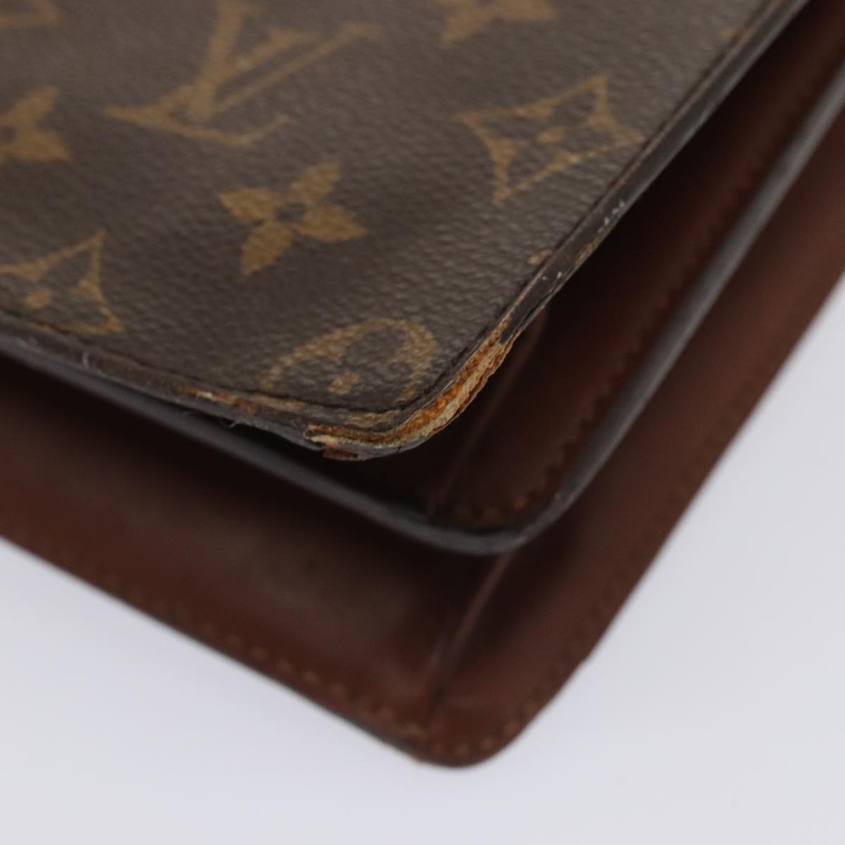 LOUIS VUITTON Monogram Concorde Hand Bag M51190 LV Auth bs17827