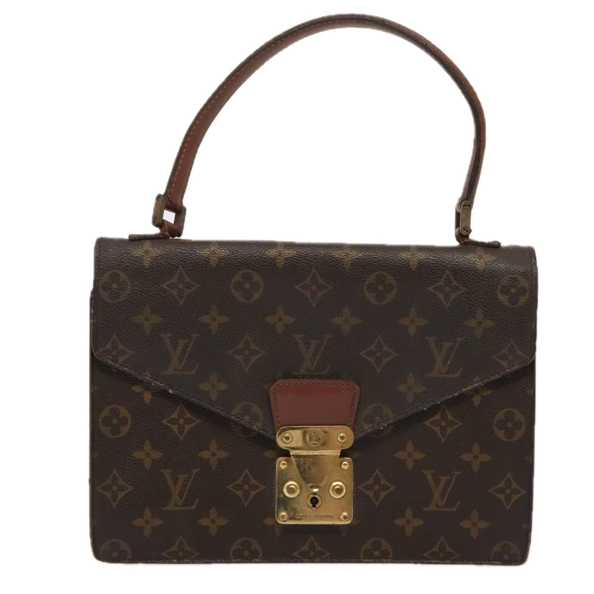 LOUIS VUITTON Monogram Concorde Hand Bag M51190 LV Auth bs17827