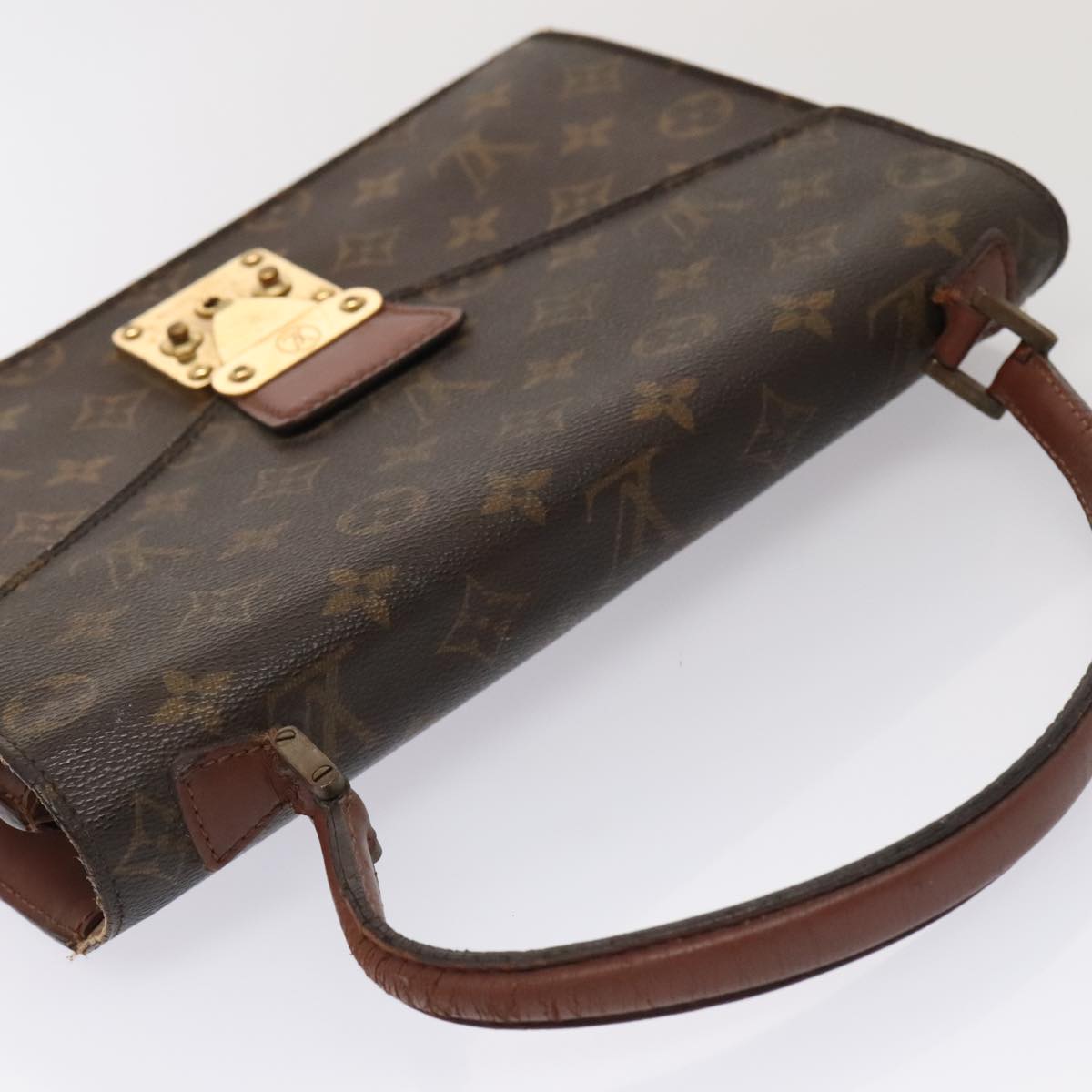 LOUIS VUITTON Monogram Concorde Hand Bag M51190 LV Auth bs17827