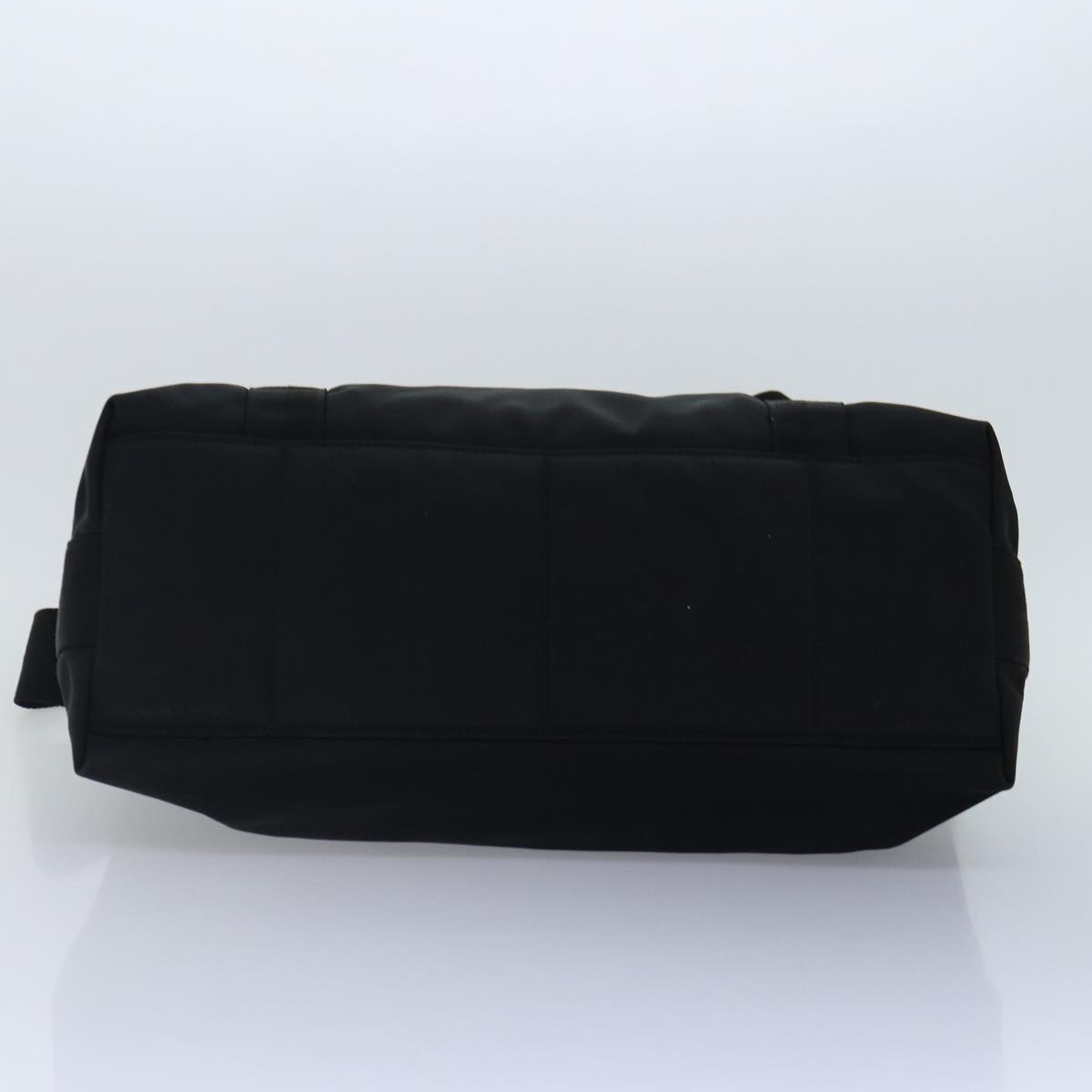 GUCCI Shoulder Bag Nylon Black Silver 122374 Auth bs17862