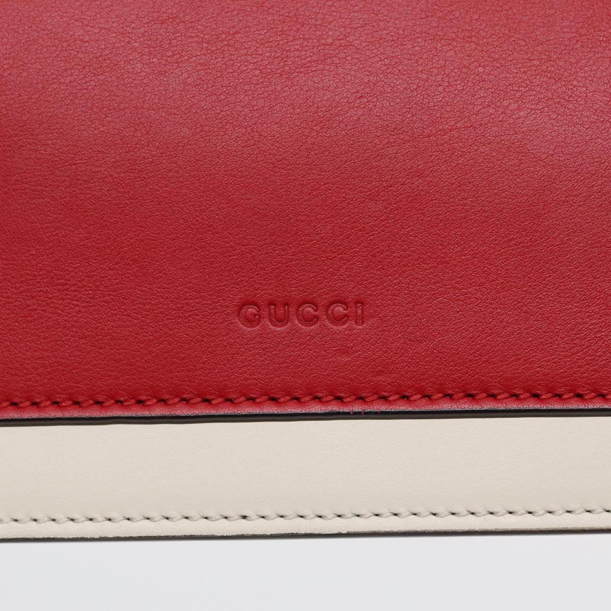 GUCCI Chain Dionysus Panther Shoulder Bag Leather Multicolor 403348 Auth bs17863V