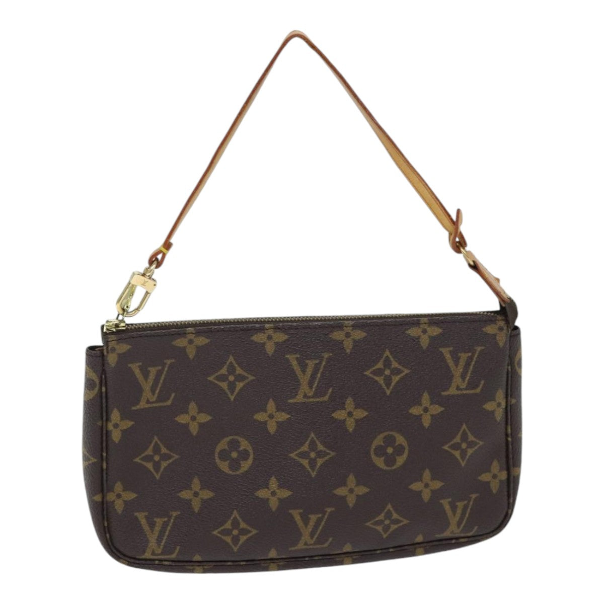 LOUIS VUITTON Monogram Pochette Accessoires Pouch M51980 LV Auth bs17960