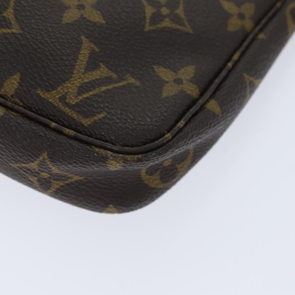 LOUIS VUITTON Monogram Pochette Accessoires Pouch M51980 LV Auth bs17960