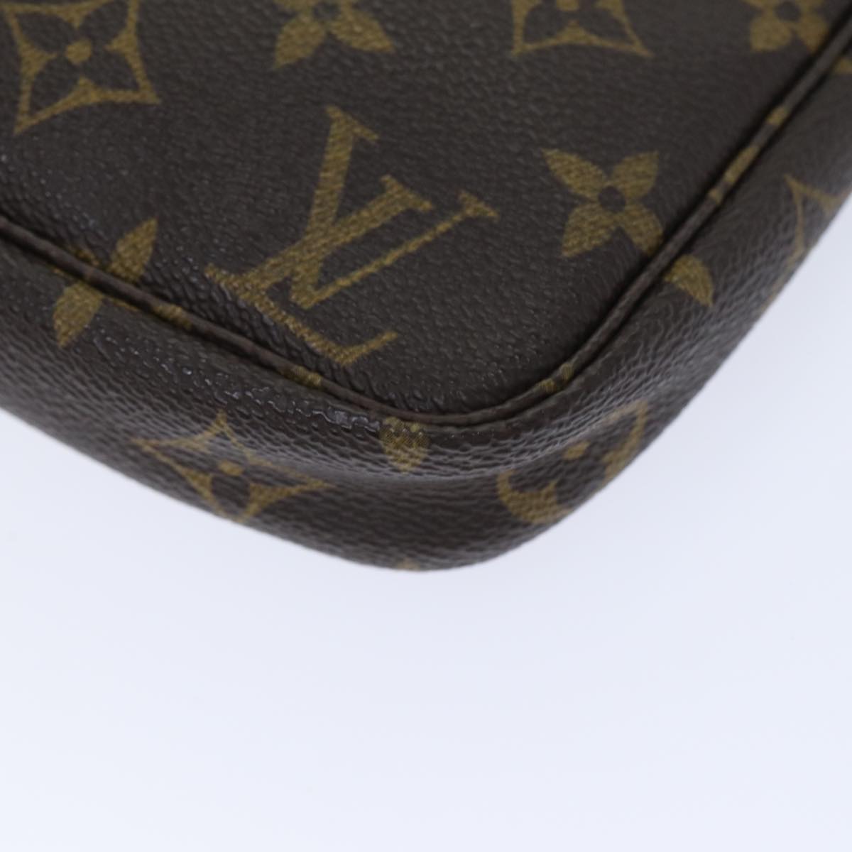 LOUIS VUITTON Monogram Pochette Accessoires Pouch M51980 LV Auth bs17960