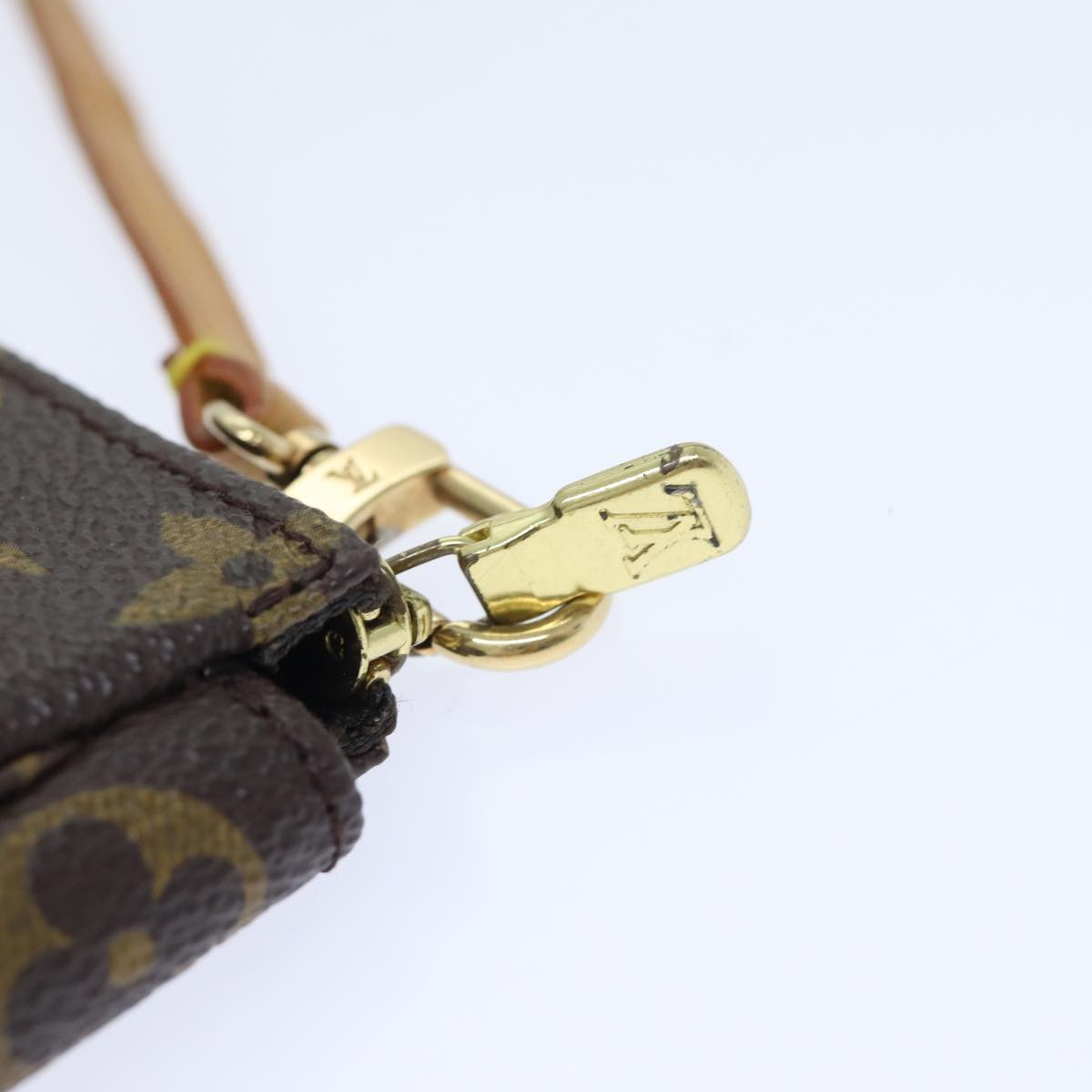 LOUIS VUITTON Monogram Pochette Accessoires Pouch M51980 LV Auth bs17960