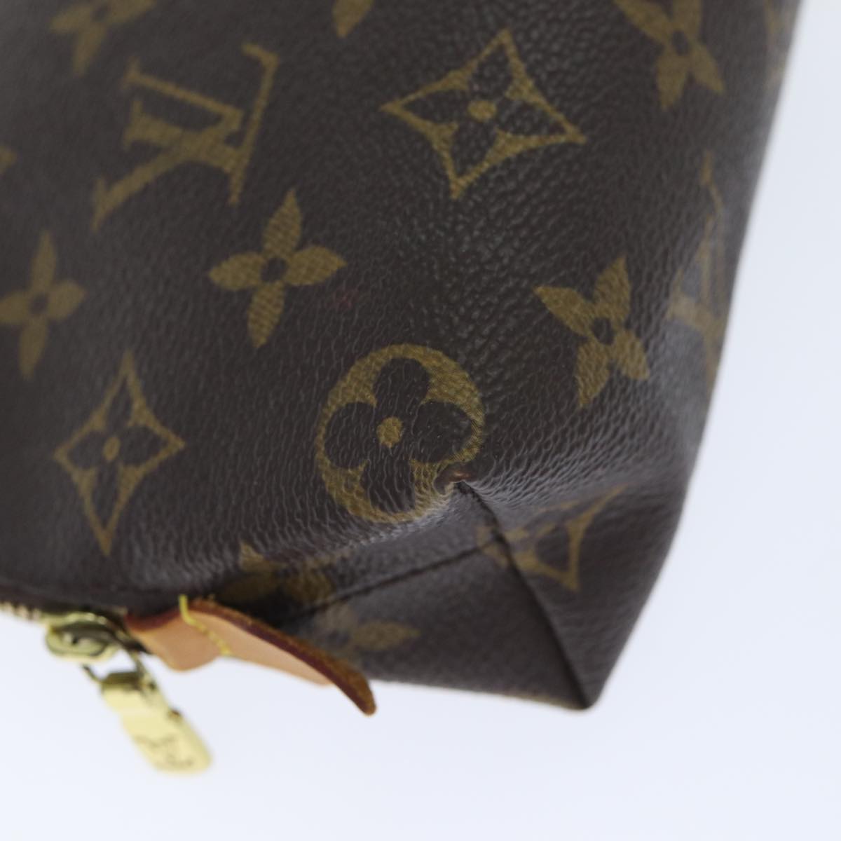 LOUIS VUITTON Monogram Pochette Cosmetic PM Cosmetic Pouch M47515 Auth bs17963