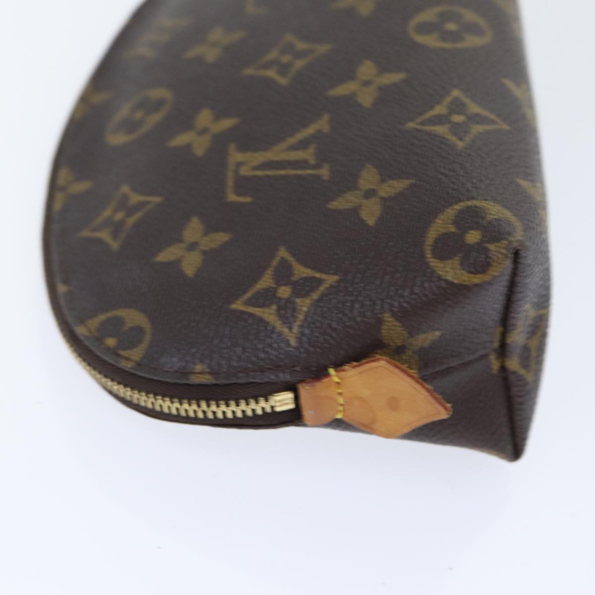 LOUIS VUITTON Monogram Pochette Cosmetic PM Cosmetic Pouch M47515 Auth bs17963