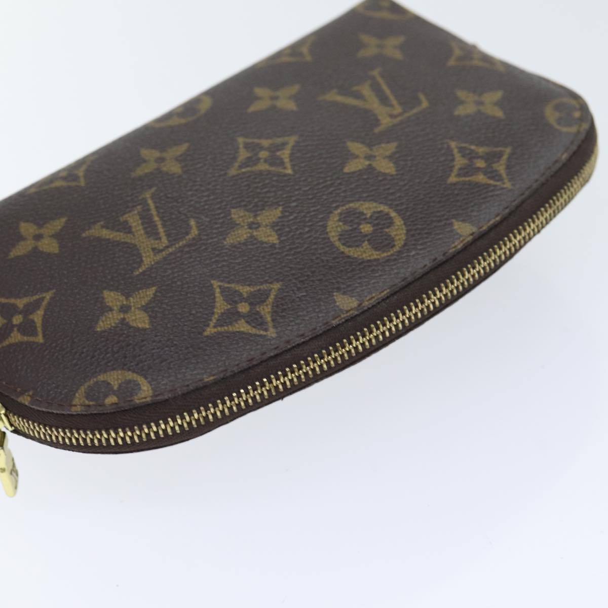 LOUIS VUITTON Monogram Pochette Cosmetic PM Cosmetic Pouch M47515 Auth bs17963