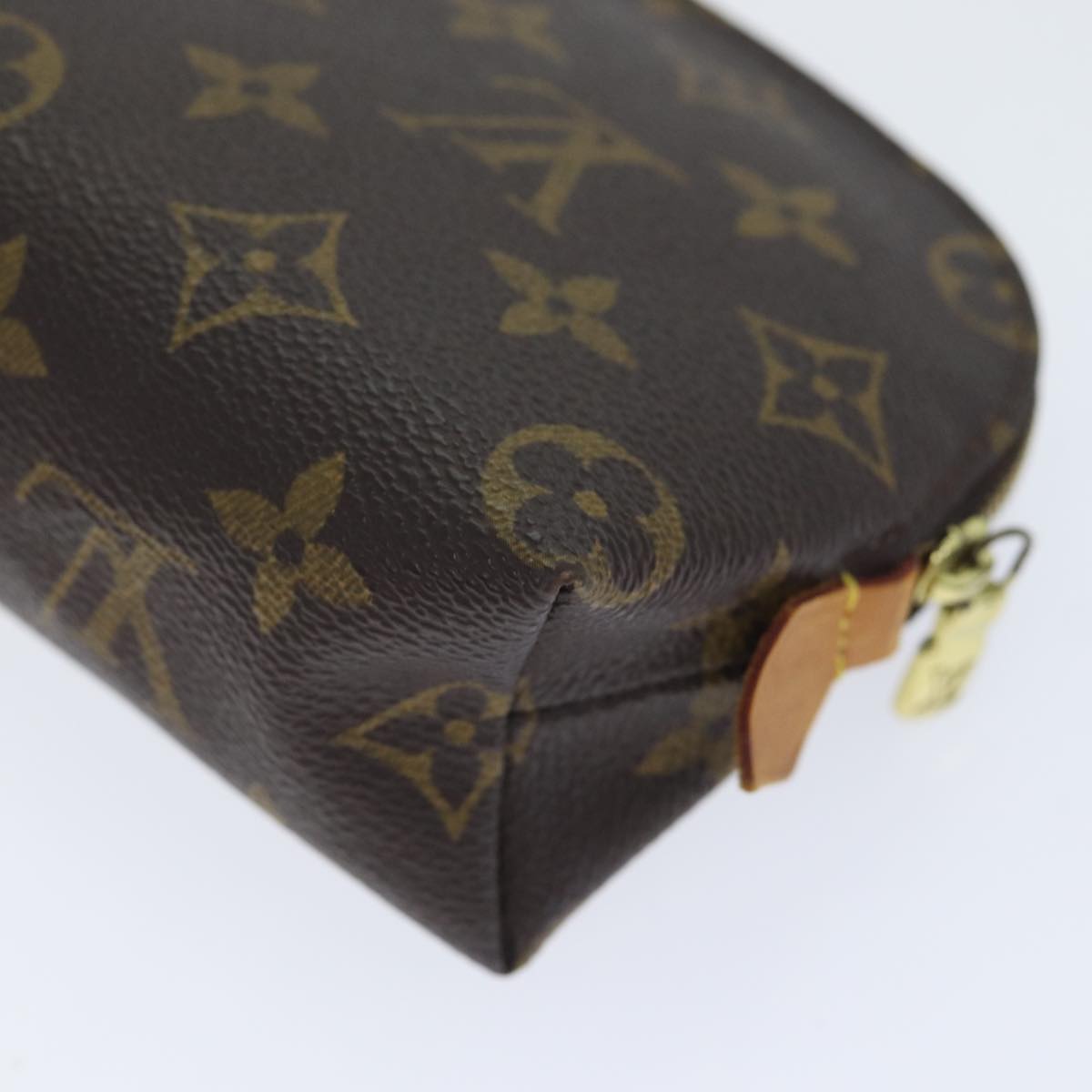 LOUIS VUITTON Monogram Pochette Cosmetic PM Cosmetic Pouch M47515 Auth bs17963