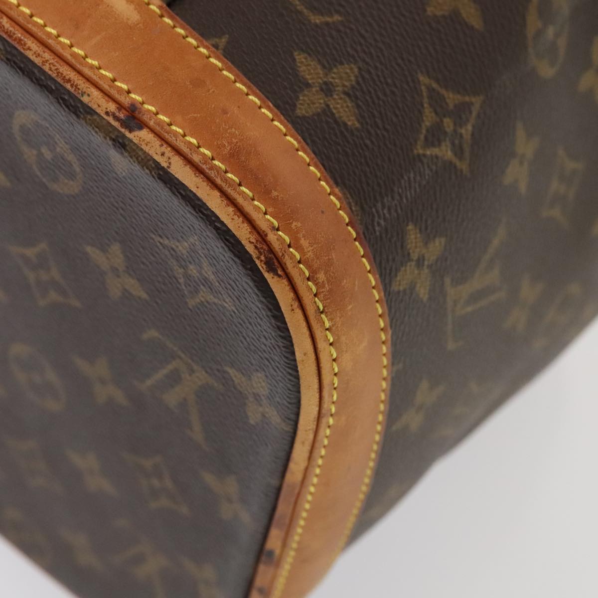 LOUIS VUITTON Monogram Nice Hand Bag M47280 LV Auth bs17993