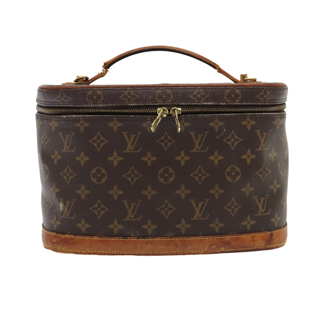 LOUIS VUITTON Monogram Nice Hand Bag M47280 LV Auth bs17993