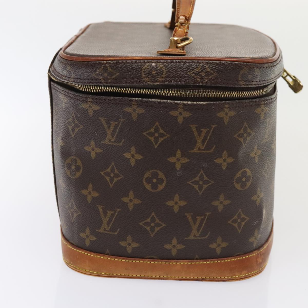 LOUIS VUITTON Monogram Nice Hand Bag M47280 LV Auth bs17993