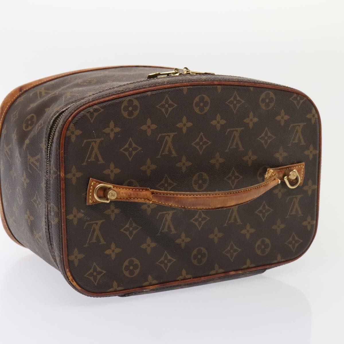 LOUIS VUITTON Monogram Nice Hand Bag M47280 LV Auth bs17993