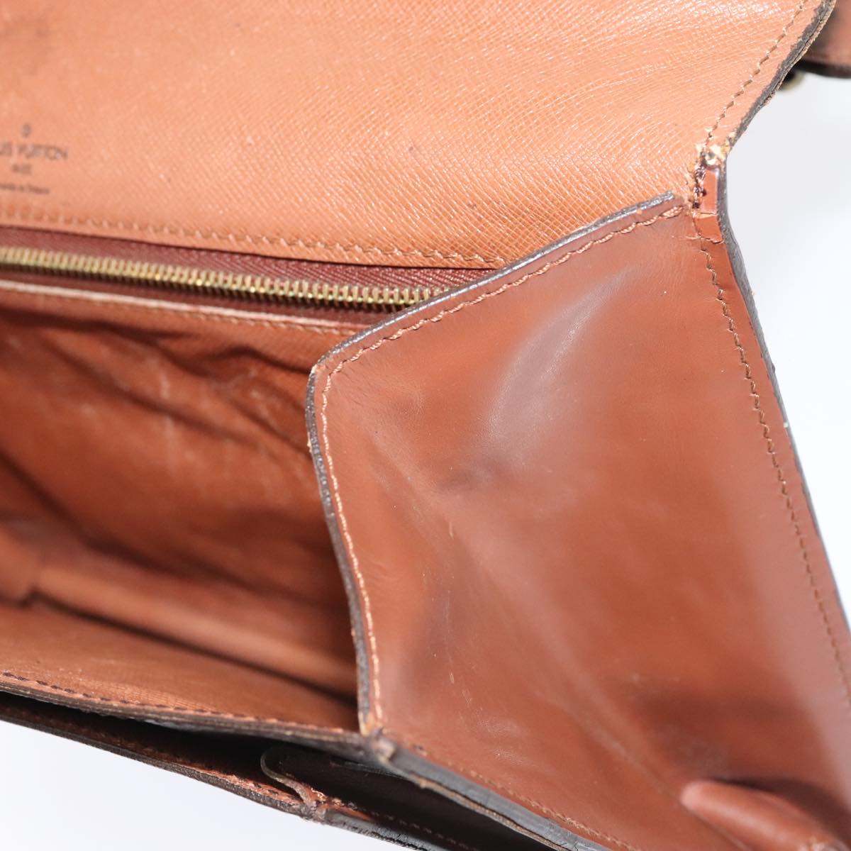 LOUIS VUITTON Monogram Monceau 28 Hand Bag 2way M51185 LV Auth bs18052