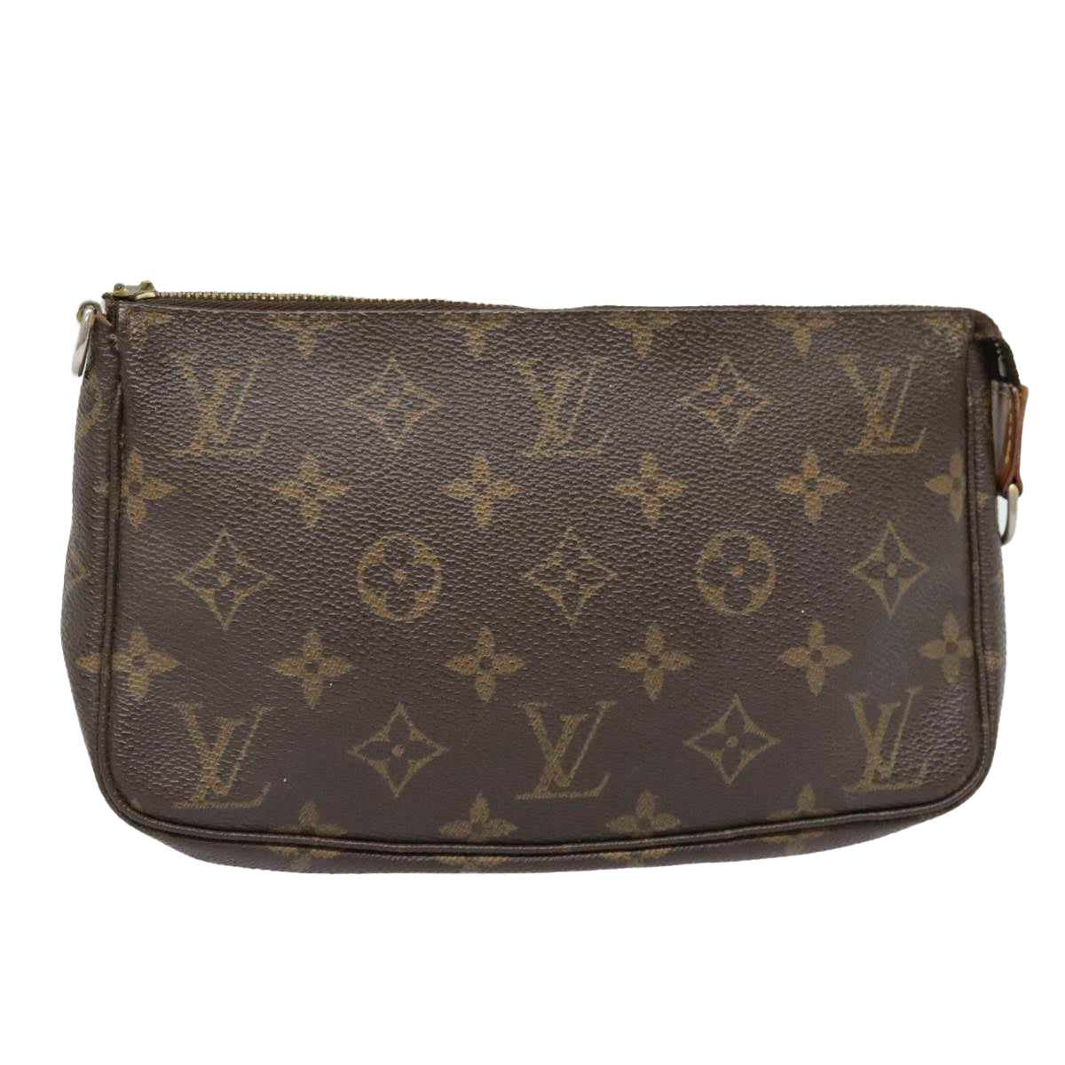 LOUIS VUITTON Monogram Pochette Accessoires Pouch M51980 LV Auth bs18087