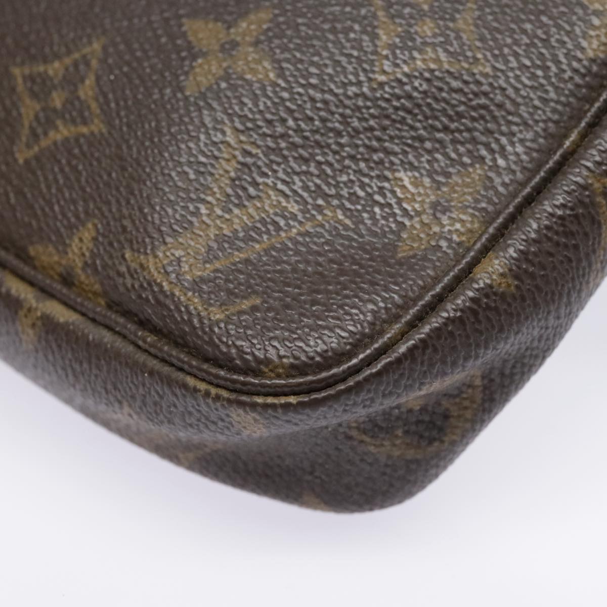 LOUIS VUITTON Monogram Pochette Accessoires Pouch M51980 LV Auth bs18087