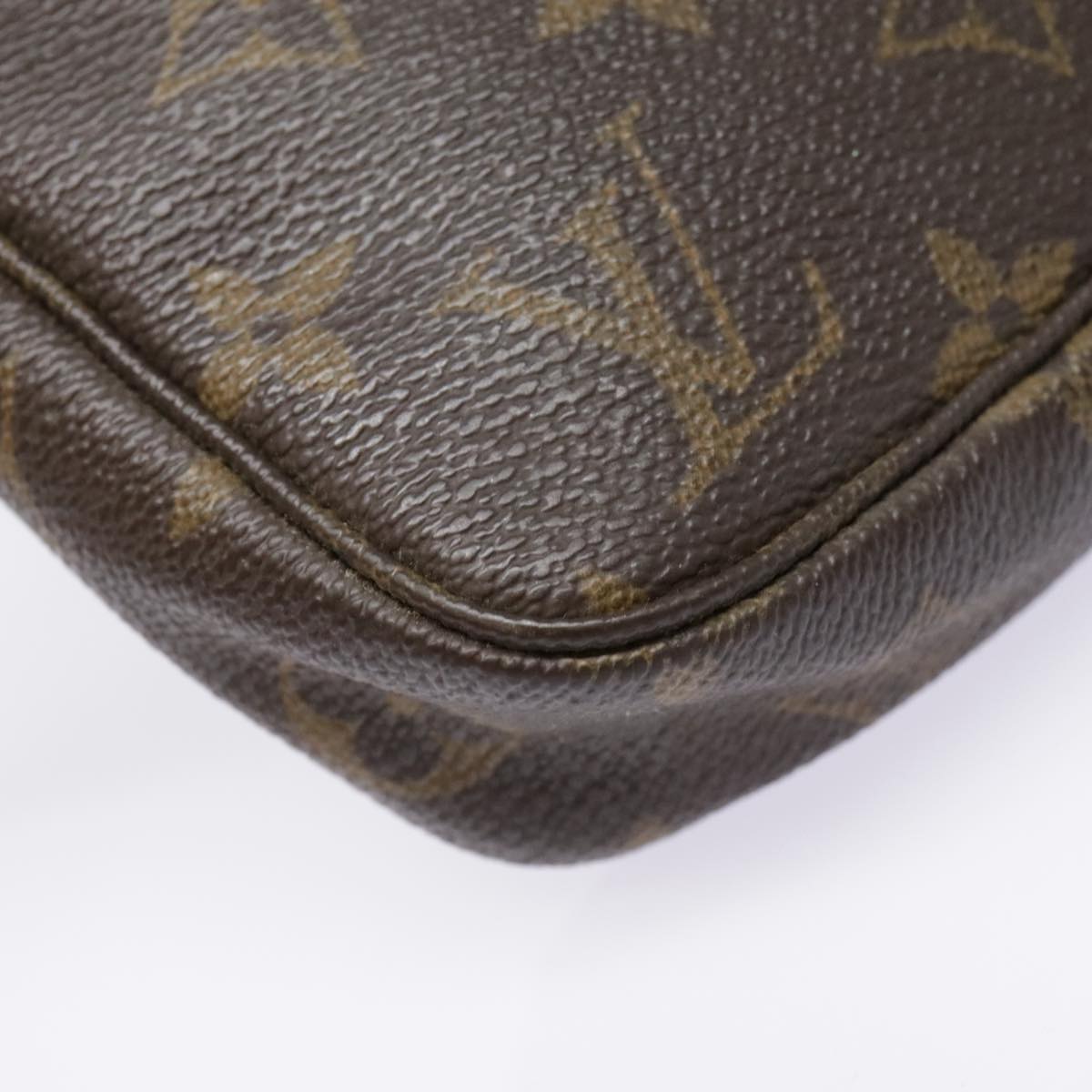 LOUIS VUITTON Monogram Pochette Accessoires Pouch M51980 LV Auth bs18087