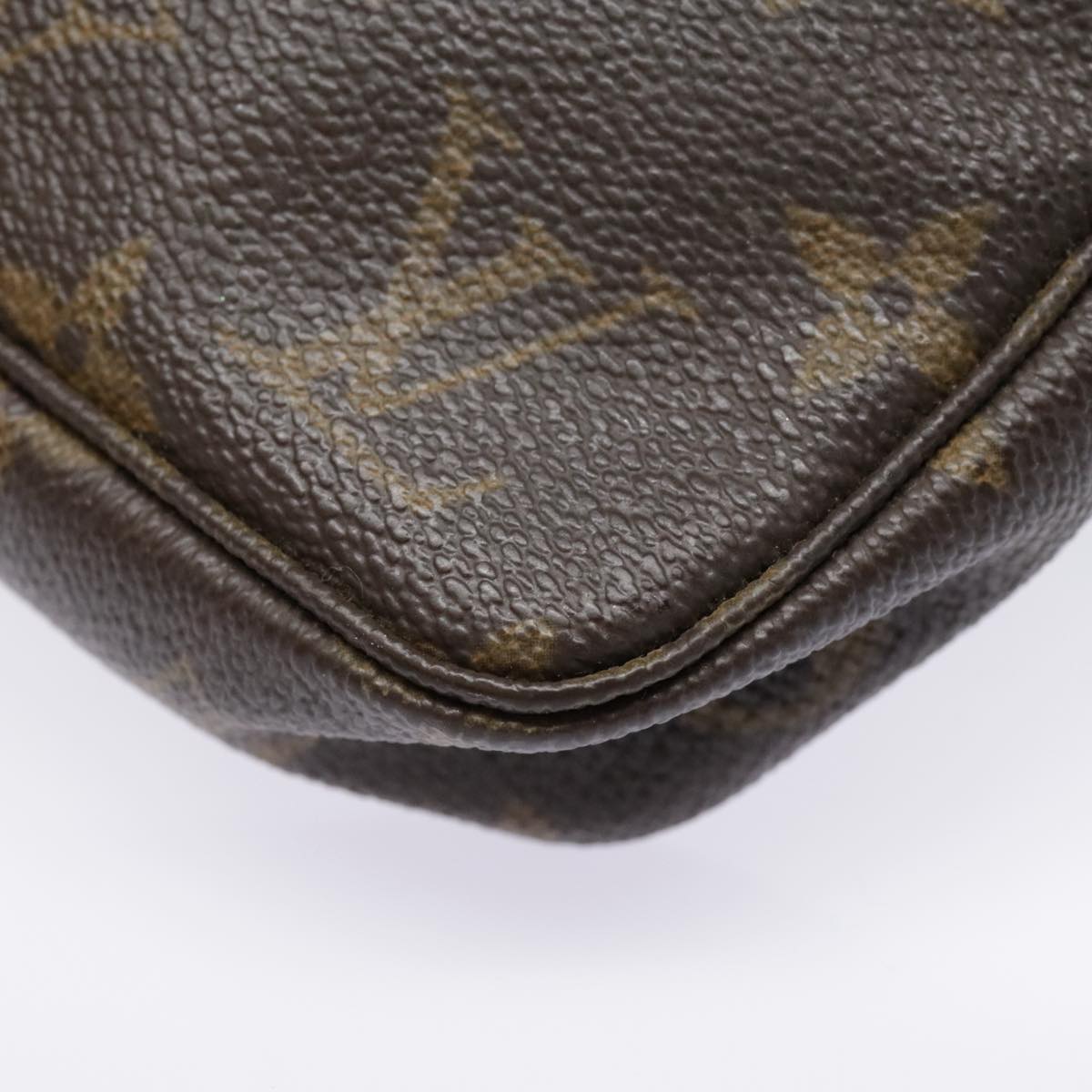 LOUIS VUITTON Monogram Pochette Accessoires Pouch M51980 LV Auth bs18087