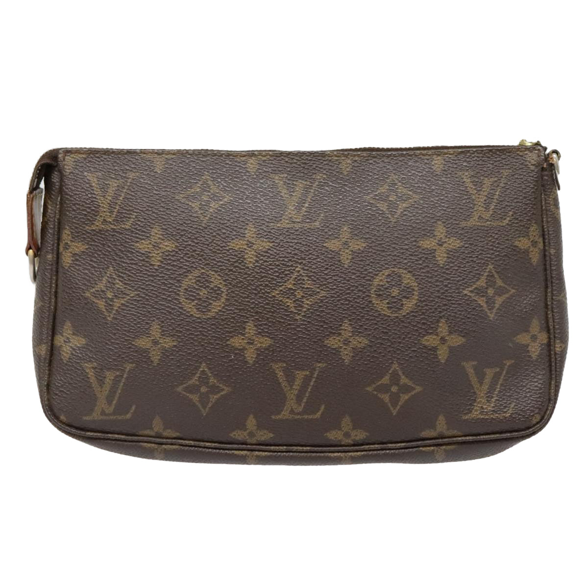 LOUIS VUITTON Monogram Pochette Accessoires Pouch M51980 LV Auth bs18087