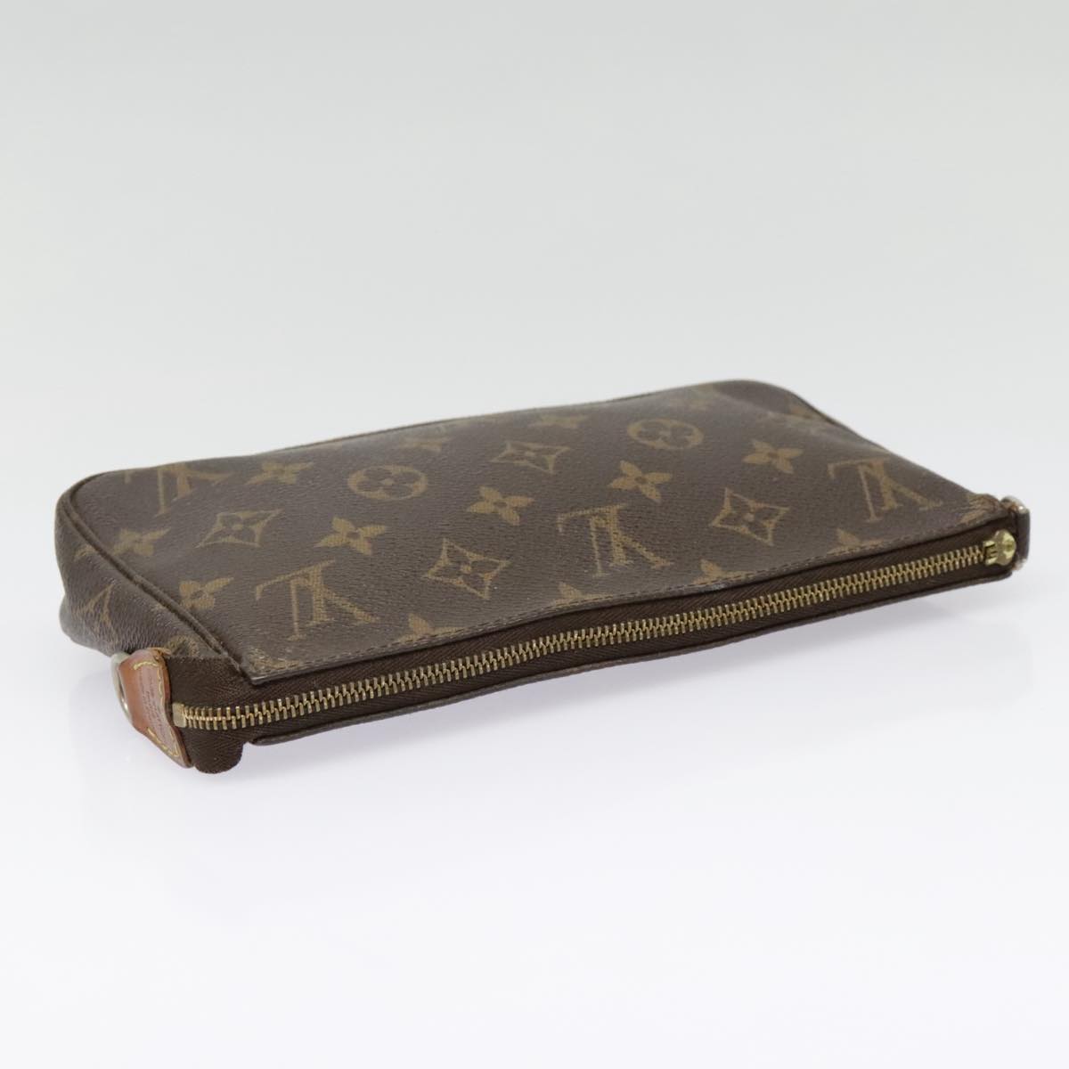 LOUIS VUITTON Monogram Pochette Accessoires Pouch M51980 LV Auth bs18087