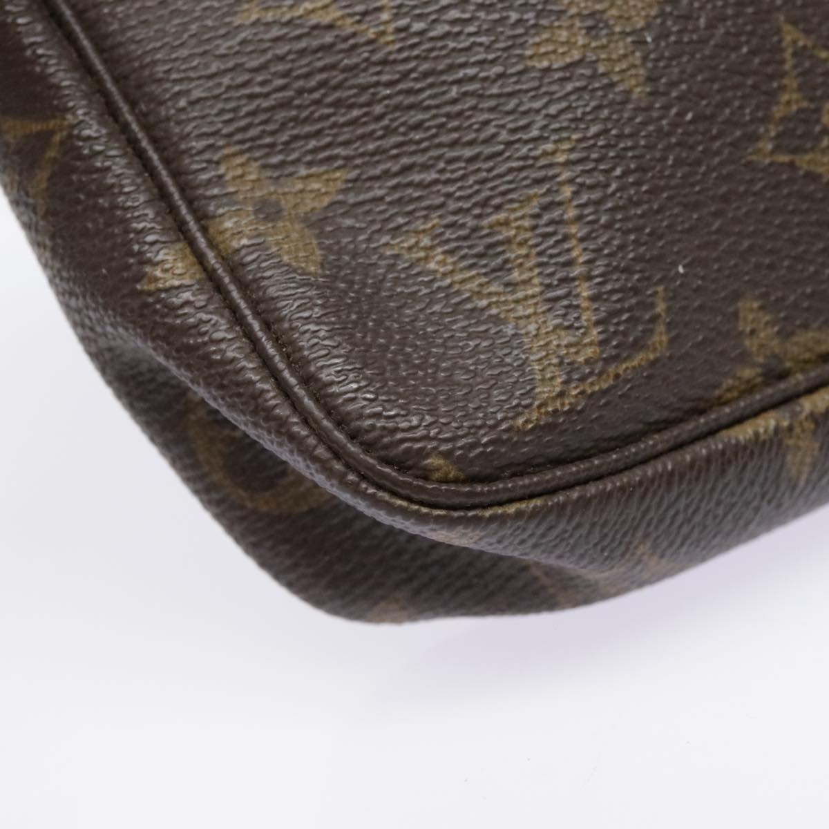 LOUIS VUITTON Monogram Pochette Accessoires Pouch M51980 LV Auth bs18087