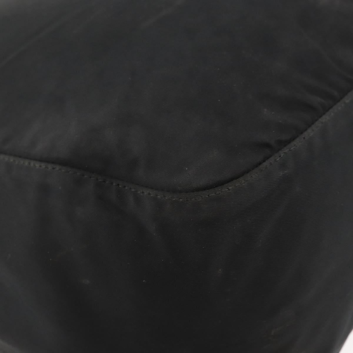 PRADA Shoulder Bag Nylon Black Auth bs18091