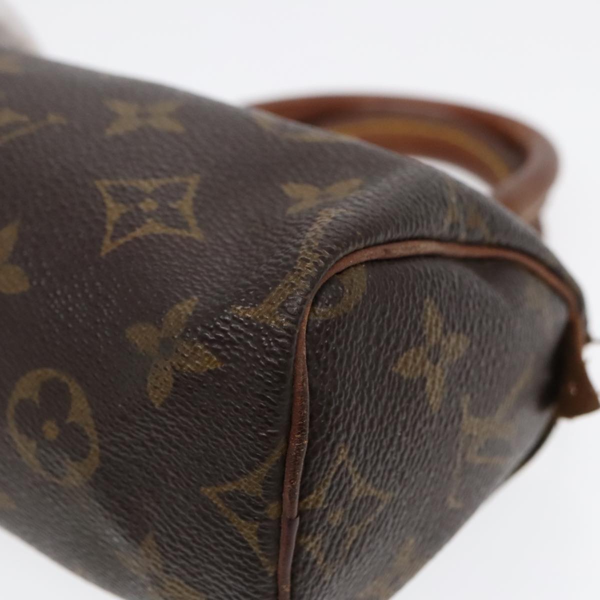 LOUIS VUITTON Monogram Mini Speedy Hand Bag M41534 LV Auth bs18116