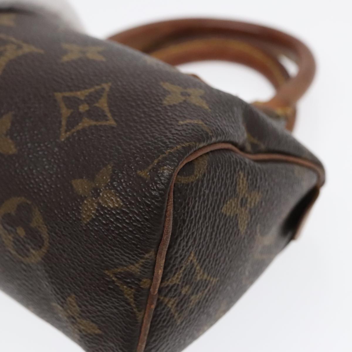 LOUIS VUITTON Monogram Mini Speedy Hand Bag M41534 LV Auth bs18116