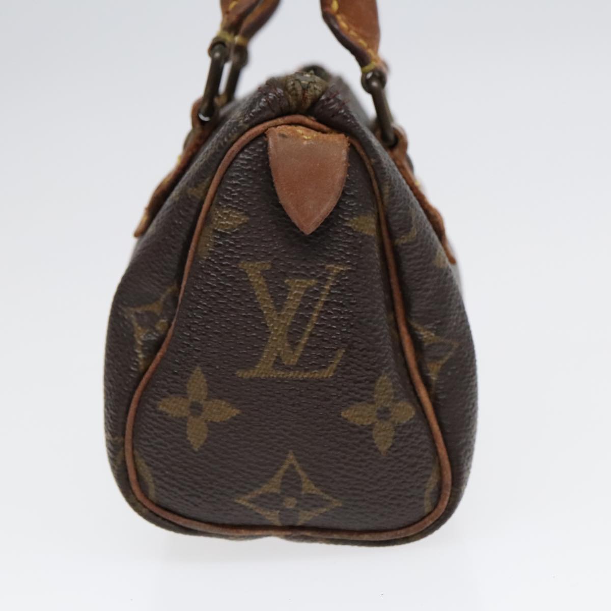 LOUIS VUITTON Monogram Mini Speedy Hand Bag M41534 LV Auth bs18116