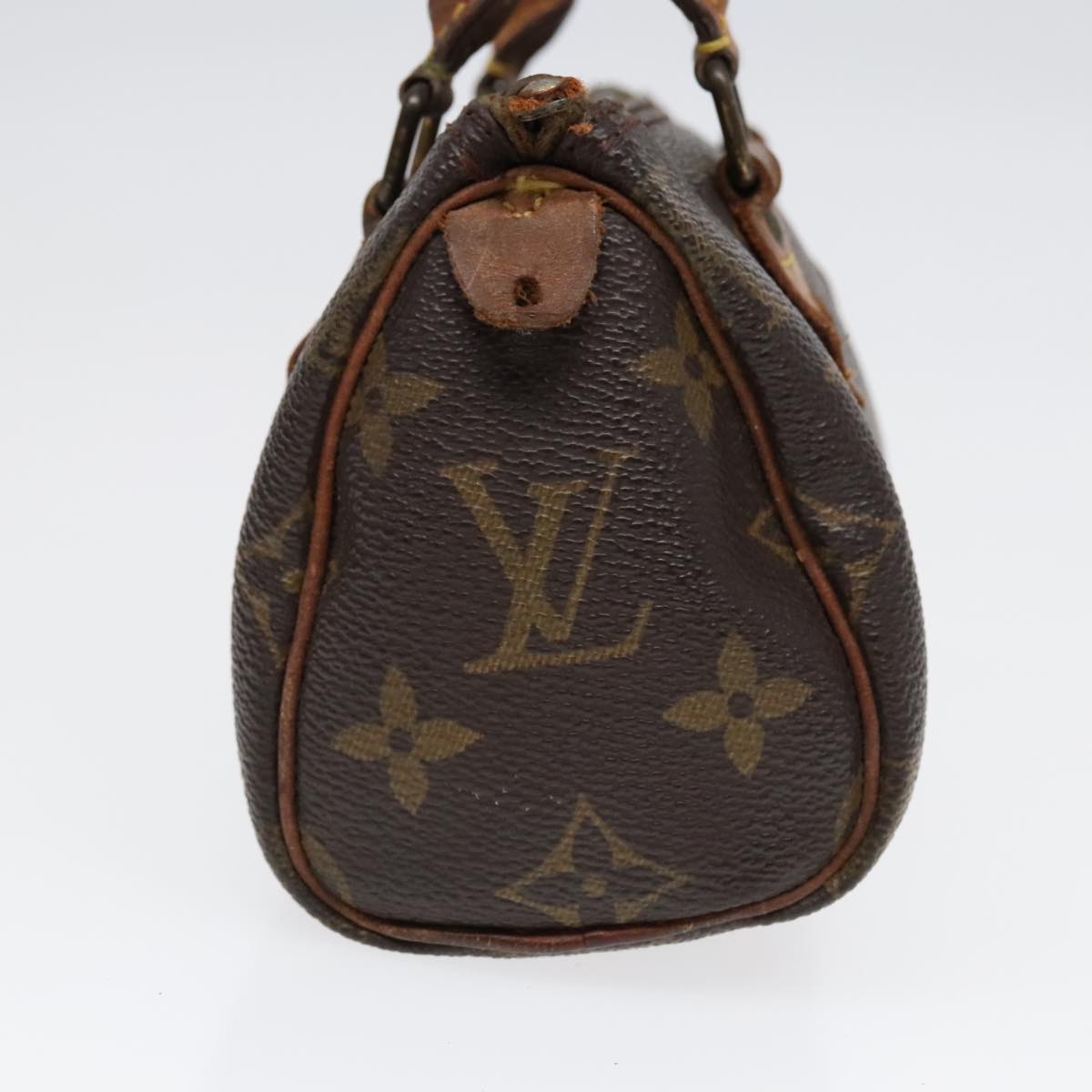 LOUIS VUITTON Monogram Mini Speedy Hand Bag M41534 LV Auth bs18116